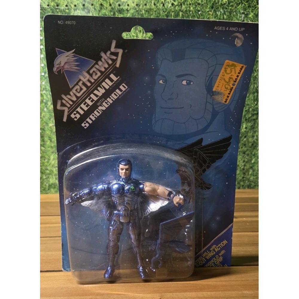 1986 Silverhawks STEELWILL & STRONGHOLD Action Figure Telepix New In Box
